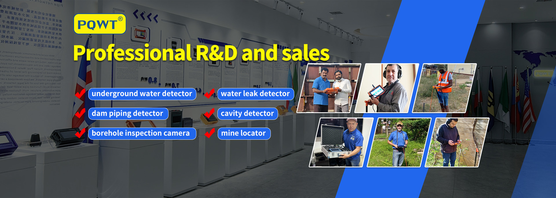 Quality Water Pipeline Leak Detector factory