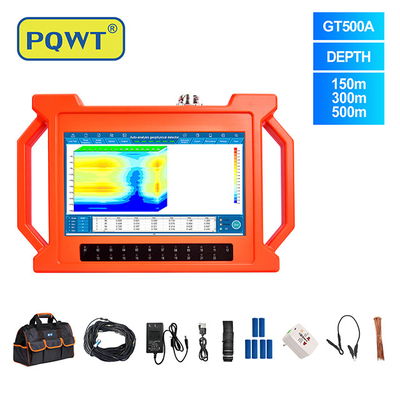 PQWT GT500A Groundwater Detector Machine 500m Automatic Underground Water Finder