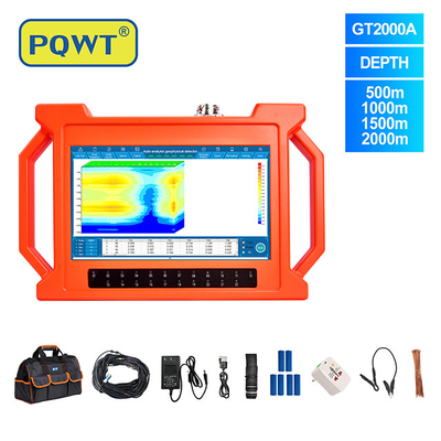 PQWT-GT2000A Under Ground Deep Water Well Drilling 2000m 3D Auto Map Analysis Fast Detect Ground Water Detector