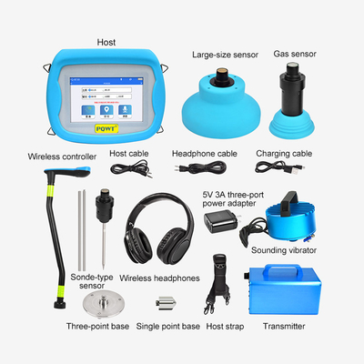 Pipe Underground Water Leak Detector Wireless Sensors 10m Bluetooth