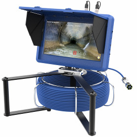 10000Mah  Sewer Line Video Inspection Equipment 10inch Touch Screen LCD Display