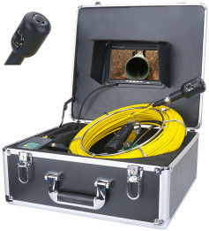 Quality  145° Angle Drain Sewer Pipe Inspection Camera 7inch High Accurate factory
