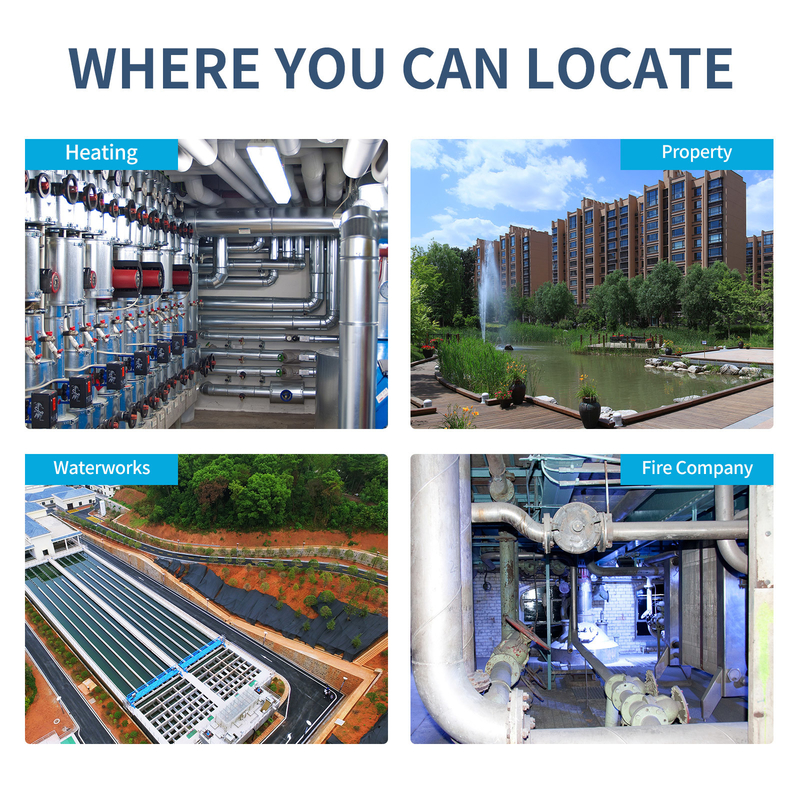 2m Smart Irrigation Water Leak Detection Equipment PQWT CL200