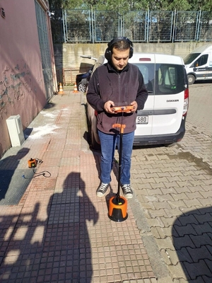 Pqwt-L7000 Pipe Leak Detector Outdoor And Indoor Depth 5 Meters