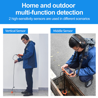 Underground Water Leak Detector 5meters Depth Pqwt-L4000 Plumbing Service
