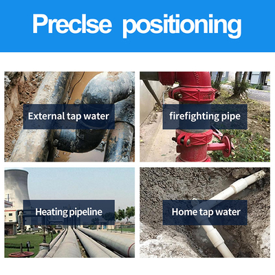 PQWT L2000 Underground Pipeline Leakage Locator 5m Pipe Leak Listening Device Water Leak Detector