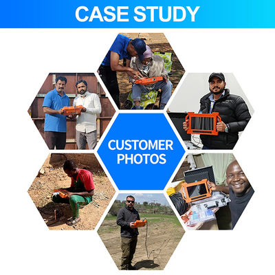 PQWT GT1000A Geological Exploration Equipment with 500m/800m/1000m Detection Depth 10.1-inch HD Touch Display and Rechargeable Lithium Battery