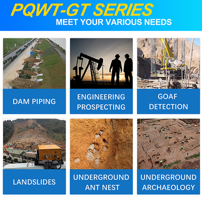 PQWT-GT2000A Under Ground Deep Water Well Drilling 2000m 3D Auto Map Analysis Fast Detect Ground Water Detector