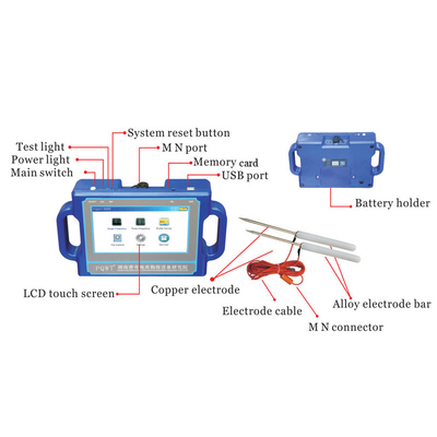 PQWT S150 Underground Water Detector with 7 Inch Touch Screen