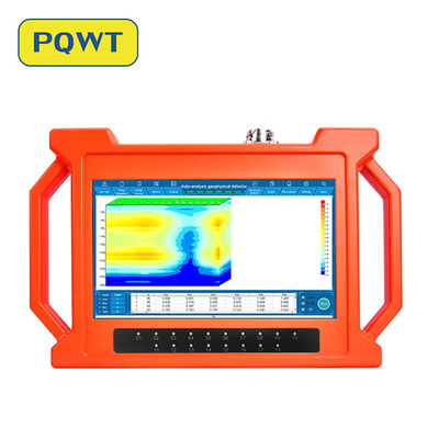 PQWT GT150A Geological Exploration Equipment with 150m-3200m Detection Range 10.1 Inch HD Touch LCD and 0.001mV Resolution Ground Water Detector