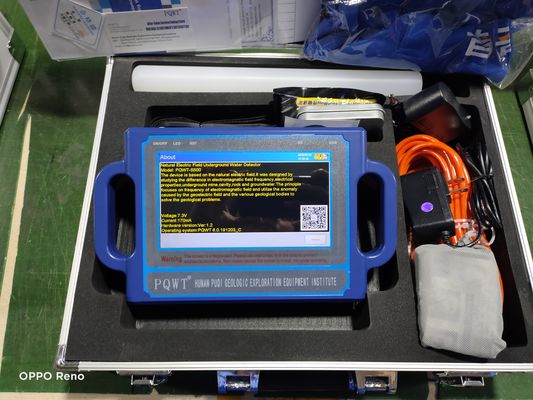 PQWT S500 Water Detector with 92% Accuracy 8 Channel and Rechargeable Lithium Battery for Groundwater Detection