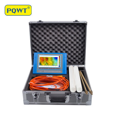 PQWT TC150 Water Detector with 150m Detection Depth Automatic Mapping and Rechargeable Lithium Battery for Groundwater Detection
