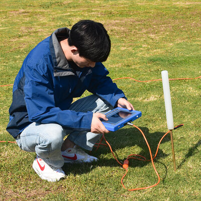 PQWT TC300 TC150 TC500 Geophysical Water Survey Machine with 0-500m Depth Multi-Frequency Underground Water Detector and Touch Screen Display