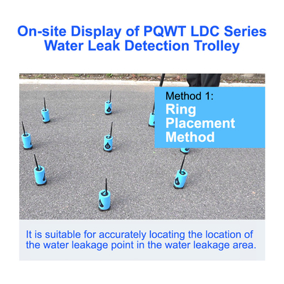10M Smart Ball Water Leak Detection Trolley PQWT LDC 9m Depth