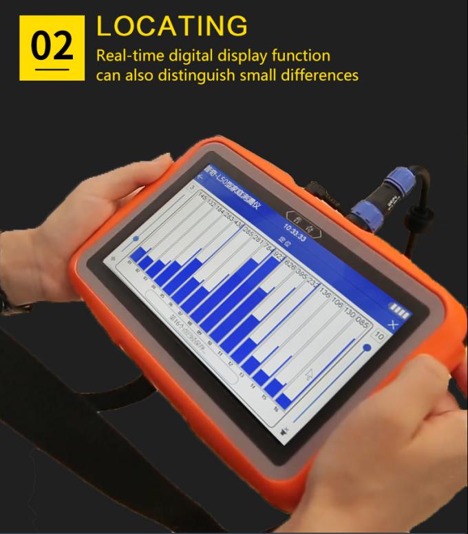 Portable Underground Plumbing Water Leak Detector Tool Set PQWT L30