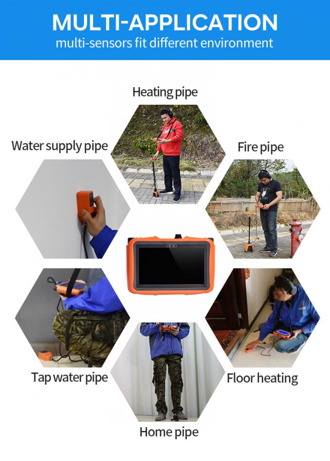 Pqwt Home Use and Outdoor Pipeline Water Pipe Water Leak Detector