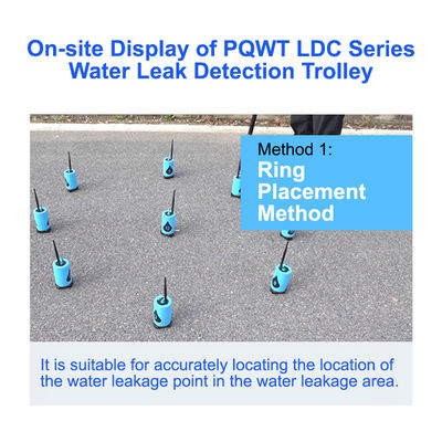Multi Ultrasonic Water Pipe Leak Detector Sensors PQWT Plumbing Leak Finder